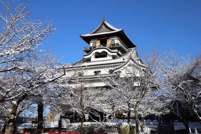 犬山城天守與木曾川 犬山城天守與木曾川