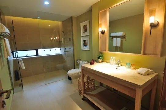 花園溫泉別墅房 浴室