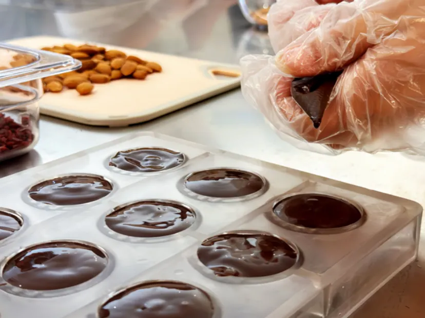 巧克力小鎮親子製作朱古力