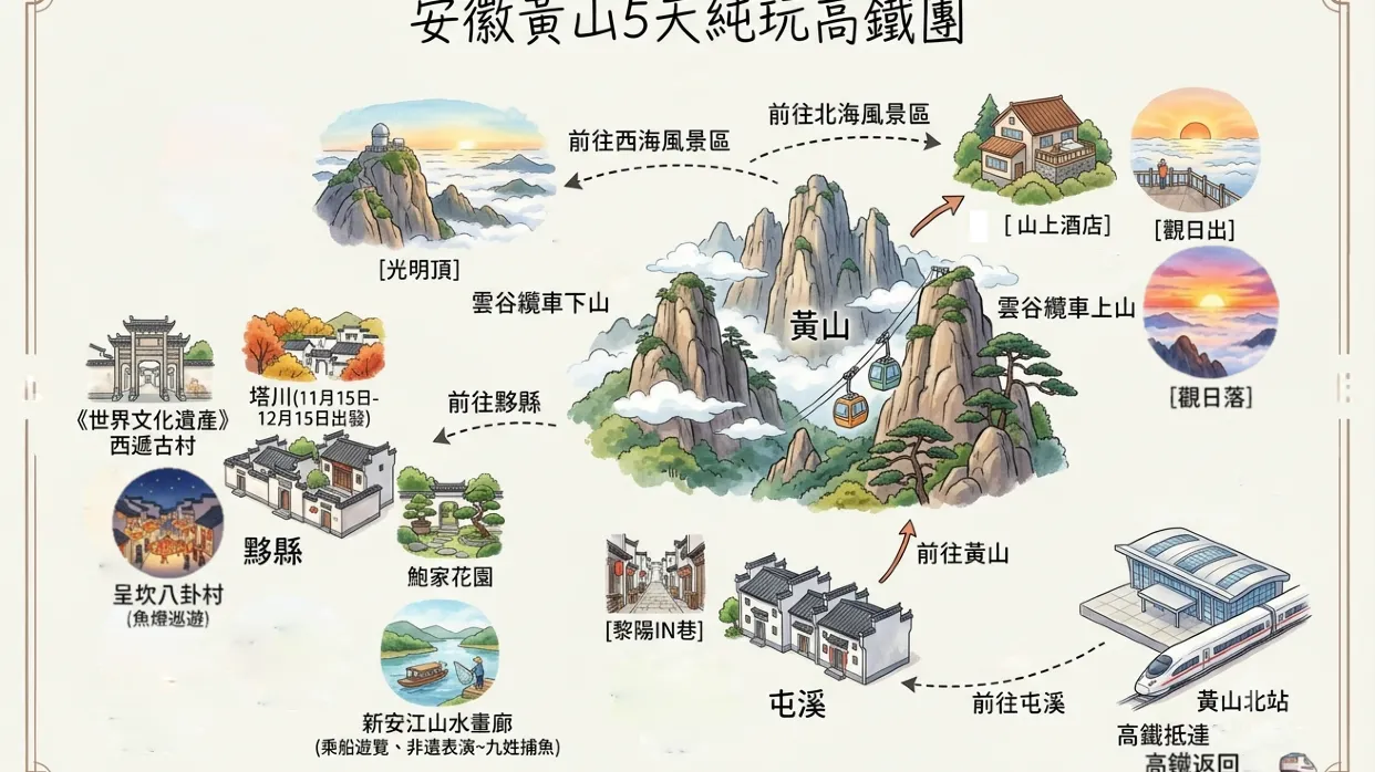 行程示意圖