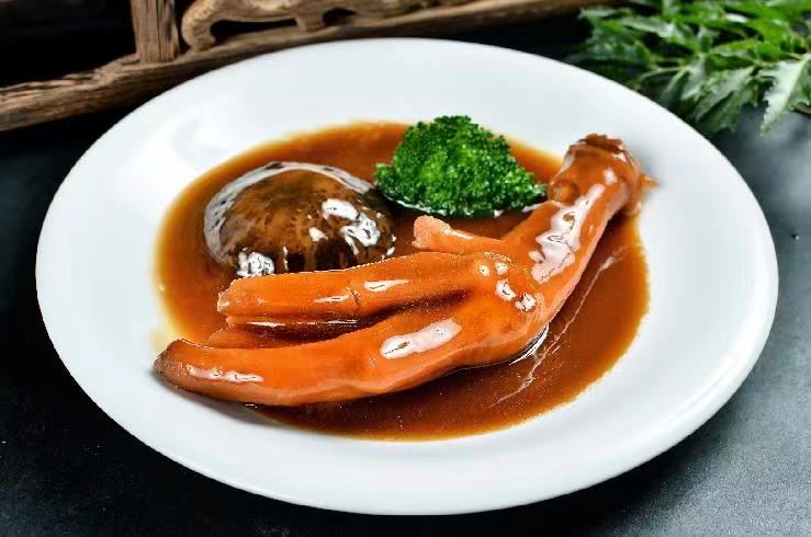 巨無霸花菇鵝掌