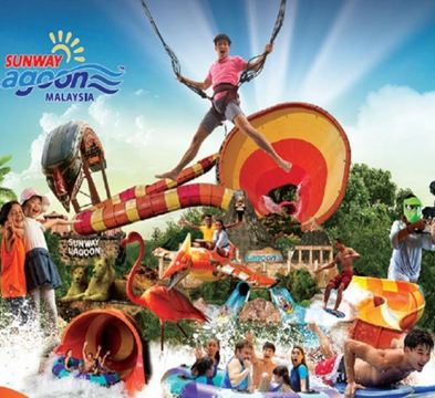 吉隆坡  5天親子玩樂之旅《Sunway Lagoon主題樂園及水上樂園、文冬休閒農場【悉心安排】品嚐各種時令熱帶水果、馬來傳統蠟染製作體驗DIY》