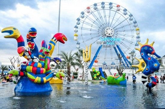 Santorini Park~希臘浪漫小石屋