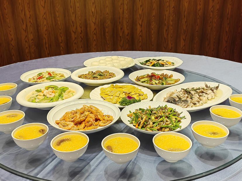 原隻海參湯+陳皮蒸老虎鉗宴