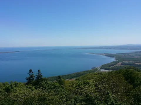 佐呂間湖展望台