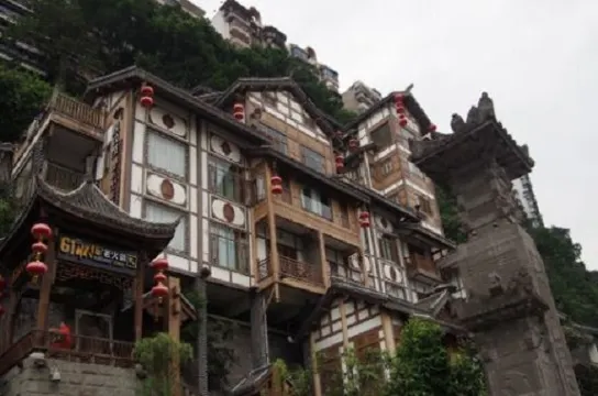 洪崖洞吊腳樓