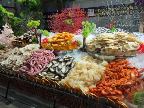 海鮮烤肉火鍋自助餐