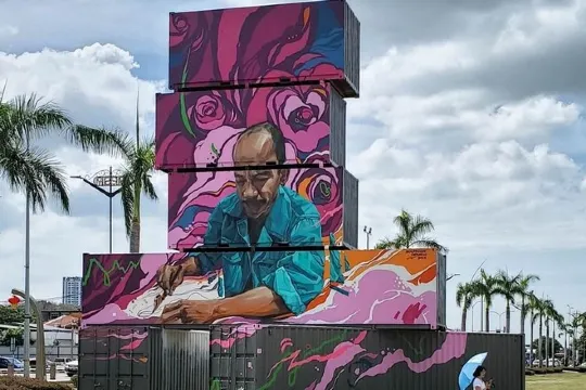 北海壁畫街(打卡藝術貨櫃壁畫)