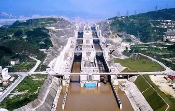 三峽大霸五級船閘