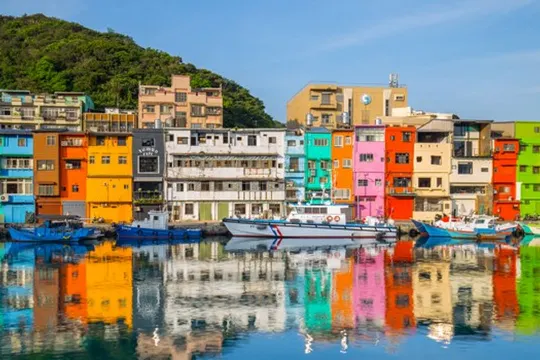 正濱漁港~彩色漁村