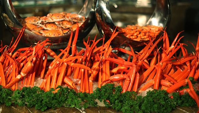 酒店豐富自助餐