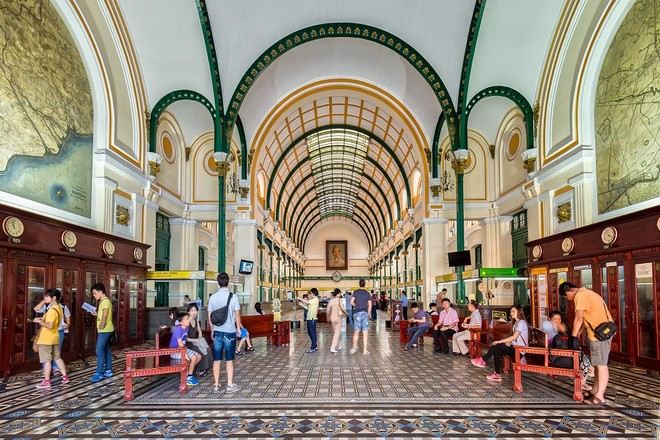 Vietnam  越南 胡市明市 (郵局)