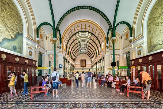 Vietnam  越南 胡市明市 (郵局)