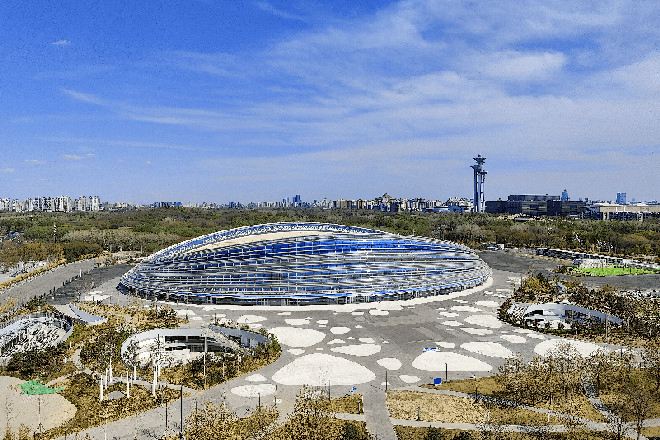國家速滑館「冰絲帶」