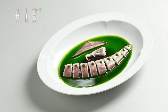 黑珍珠餐廳丹青宴~手釣漳州大管魷魚