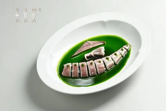 黑珍珠餐廳丹青宴~手釣漳州大管魷魚