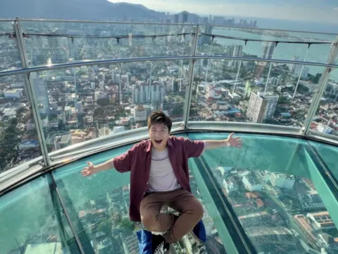 檳城光大觀景台~ 彩虹天空步道