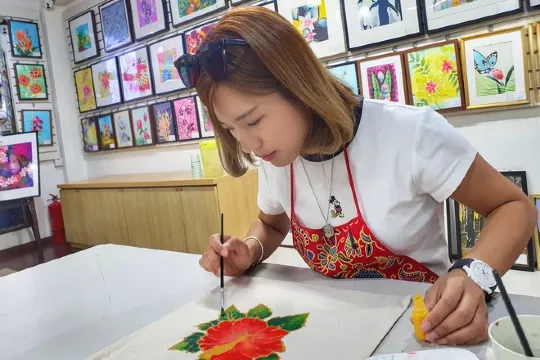 馬來傳統蠟染製作體驗DIY