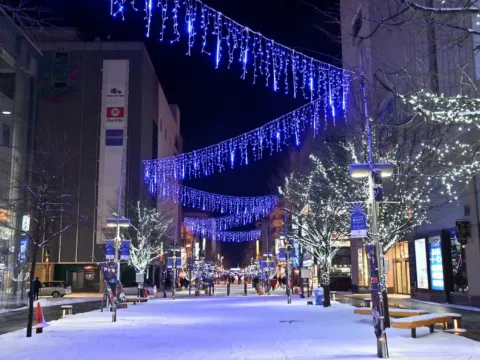 旭川買物公園冬之illumination