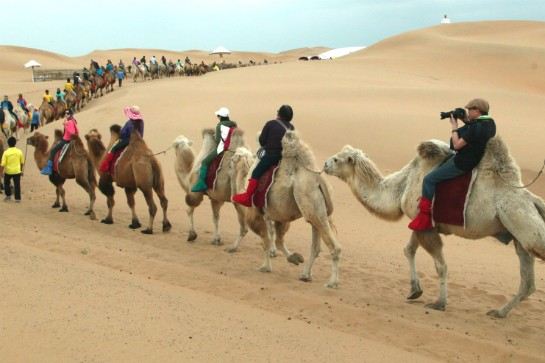 庫布其沙漠~響沙灣