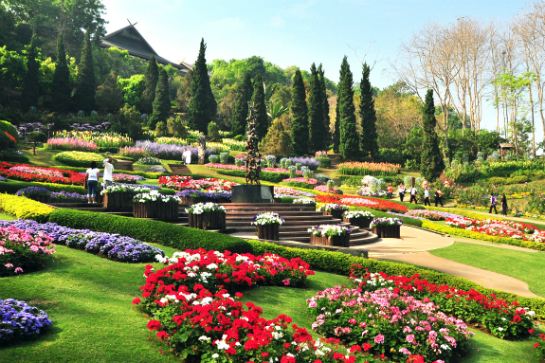 皇太后夏日行宮御花園