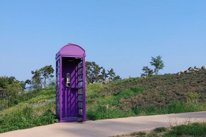 朴只島紫色電話亭