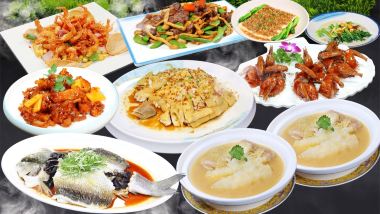 《中山順德食足8餐》保證入住國際品牌中山利和希爾頓花園酒店【(位上)古法荷香火瞳翅+琉璃脆皮金豬(每席1隻)】【(位上)翅湯雲吞煲大花膠+每位半隻紅燒石岐乳鴿】【宮廷珍饈金湯至尊佛跳牆】中山純玩2天團