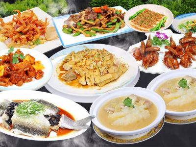 《中山順德食足8餐》保證入住國際品牌中山利和希爾頓花園酒店【(位上)古法荷香火瞳翅+琉璃脆皮金豬(每席1隻)】【(位上)翅湯雲吞煲大花膠+每位半隻紅燒石岐乳鴿】【宮廷珍饈金湯至尊佛跳牆】中山純玩2天團