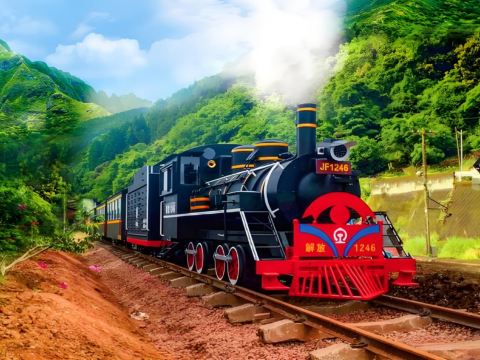 相思谷蒸汽小火車