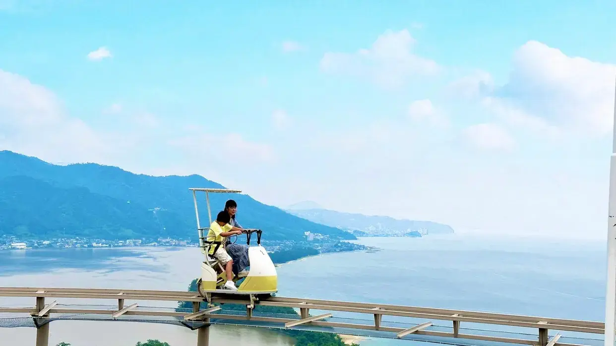天橋立空中單車
