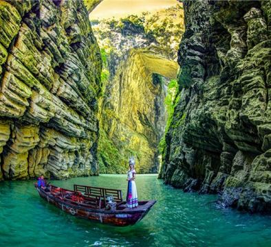 【5鑽】重慶、湖北跨省遊(武隆、黔江、恩施)6天高鐵團 《世界自然遺產》武隆天生三橋(武隆玻璃觀景台)、仙女山國家森林公園、船遊蒲花暗河、濯水古鎮、恩施大峽谷、女兒城、騰龍洞~觀看震撼激光表演