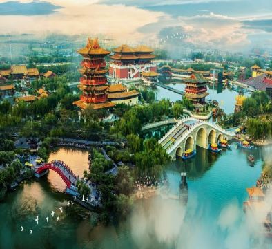 【國泰航空】【深度遊】河南+西安 跨省8天之旅 秦始皇兵馬俑、大唐不夜城、中國五嶽之一～華山(北峰)、西安城牆、少林寺、龍門石窟、只有河南‧戲劇幻城、清明上河園、康百萬莊園、陝州地坑院、開封府