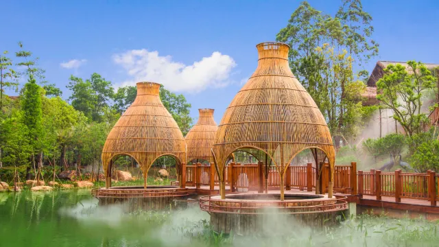 美的鷺湖森林溫泉