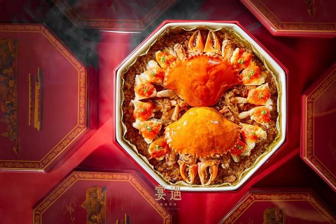 黑珍珠推薦餐廳《宴遇~福建薈館》 廈門紅蟳蒸米糕