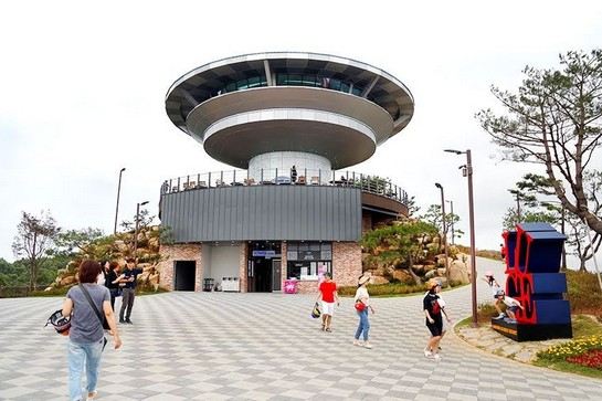 江華島LUGE斜坡滑車旋轉展望台