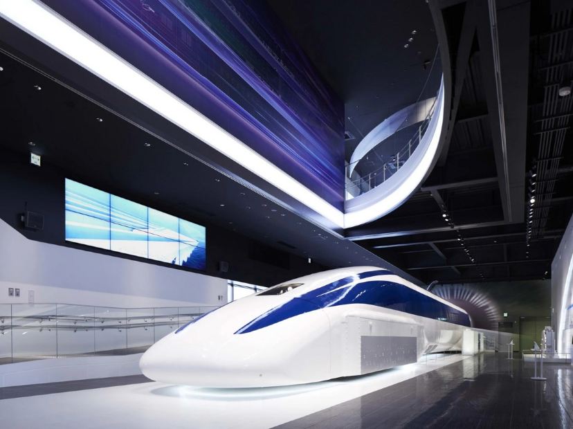 山梨縣磁浮列車見學中心