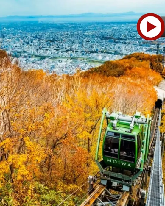 北海道~道央 秋色美景5天之旅  賞紅葉名所(洞爺湖展望台、登別地獄谷、京極湧水公園、藻岩山[包乘登山纜車]、大通公園)、二世古牛奶工房、室蘭地球岬、浪漫小樽運河、1晚溫泉酒店