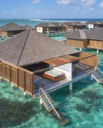 吉隆坡 + 馬爾代夫 7天度假之旅 《連續入住3晚》馬爾代夫Villa Nautica Paradise Island Resort ~ Water Villa (水中高腳屋) 天堂島度假村