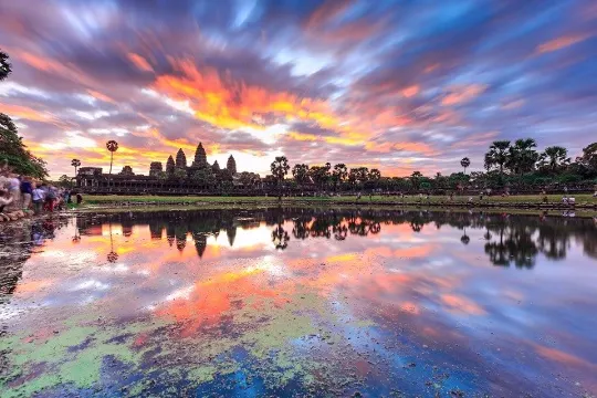 柬埔寨_吳哥窟_夕陽