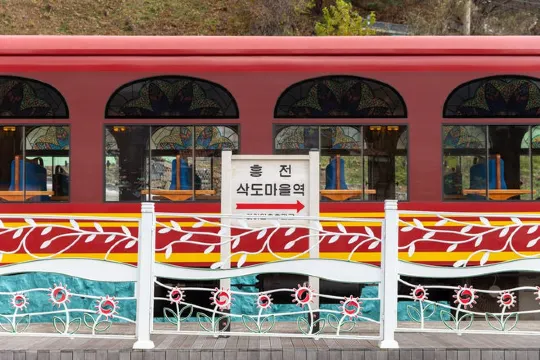 之字形蒸汽觀光纜車