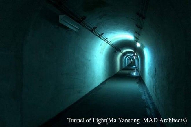 清津峽隧道天空之鏡