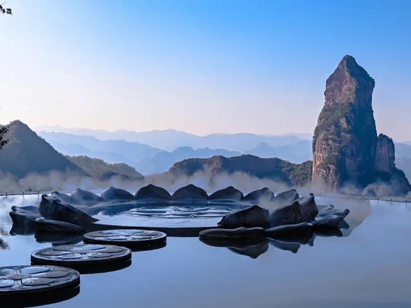 神仙居風景區~佛影蓮韻