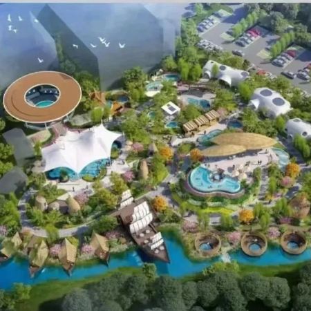 2025年7月全新開業~韶關翁源·龍泰翁山源溫泉城(親水別墅客房)+獨立別墅星空玻璃房 暢玩威尼斯泳道、親子水上樂園、戰船溫泉「新豐嶺南紅葉世界」「天空之鏡~天梯」「霍比特小屋」新豐美景純玩3天團