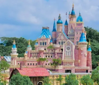嘉義粉紅迪士尼城堡
