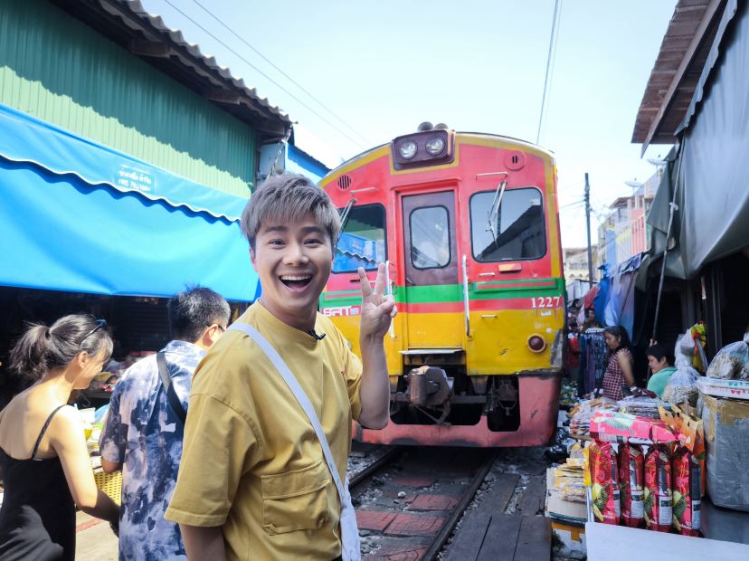 Mae Klong 火車鐵路市場