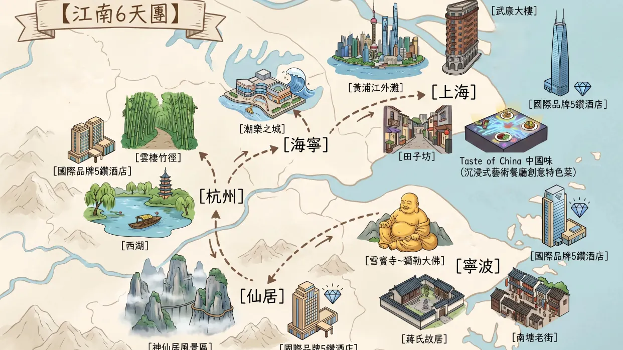 行程示意圖