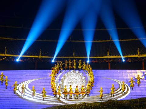 侗族風情大型實景演出《坐妹‧三江》