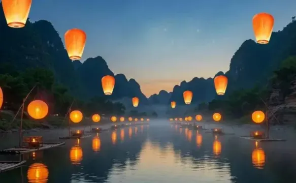 「萬古丹霞大型山水實景光影秀」