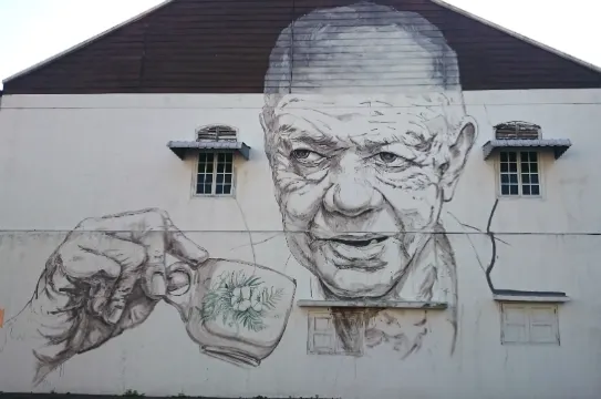 怡保特色壁畫彩繪街