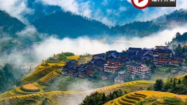 【5鑽】［全新皇牌桂林㊣陽朔、龍脊梯田］西九龍高鐵往返 、乘船漫遊一江四湖、國賓洞蘆笛岩、興坪灕江竹筏、興坪古鎮、龍脊梯田、七星公園、象鼻山、陽朔西街、品嘗喜來登下午茶  升級純玩4天高鐵團